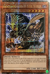 Goldd, Wu-Lord of Dark World - RA03-EN159 - Quarter Century Secret Rare - 1st Edition